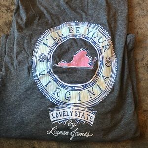 Lauren James Virginia long sleeve T-shirt new